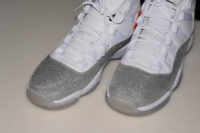 jordan 11 retro white metallic silver - ar0715-100