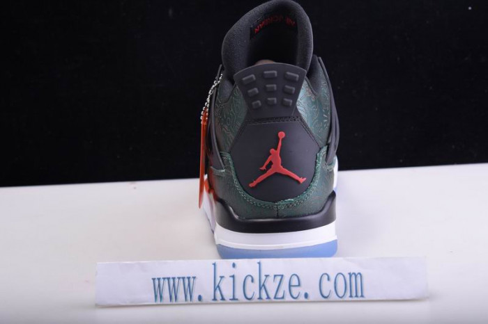 air jordan 4 retro laker green aj4-1043515