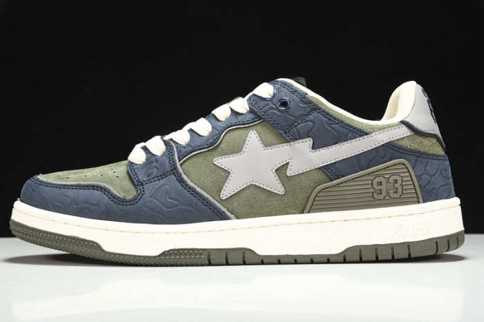 a bathing ape bape sta low copshoe bp-009
