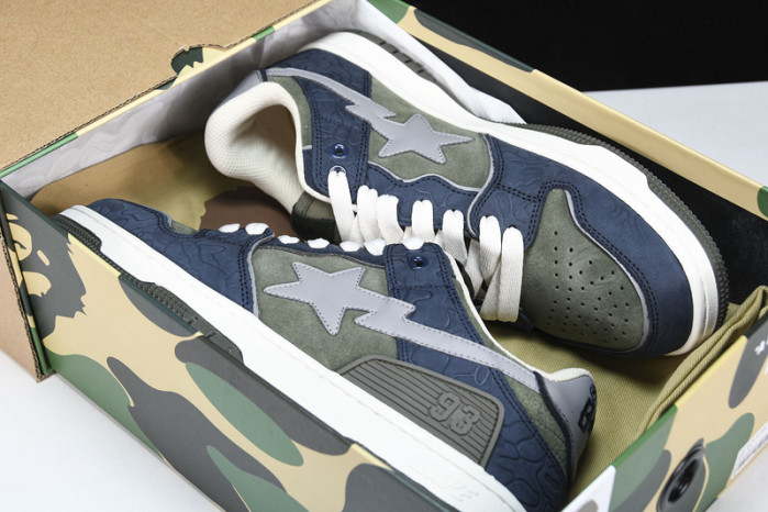 a bathing ape bape sta low copshoe bp-009