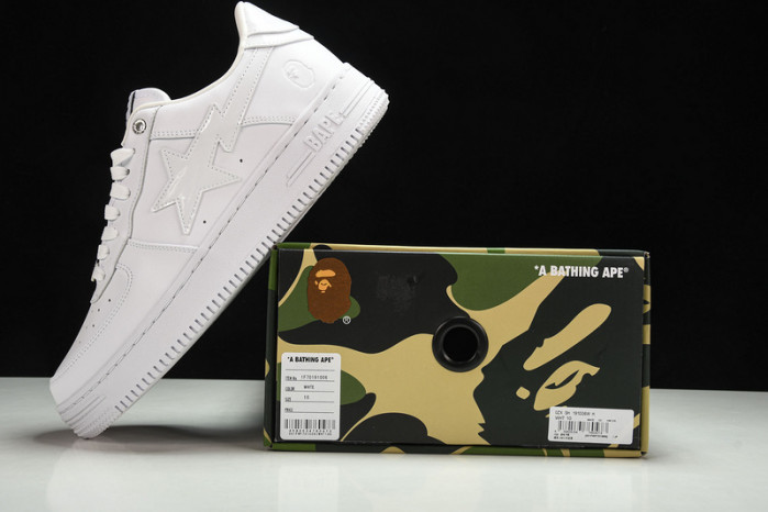 a bathing ape bape sta low copshoe bp-032