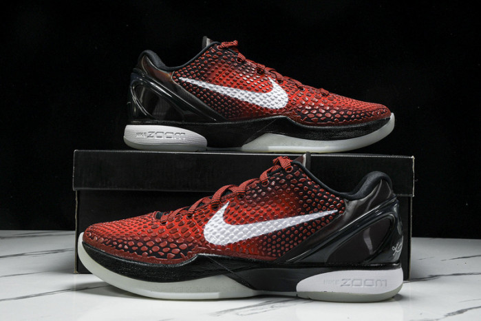 nike kobe 6 protro challenge red - dh9888-600