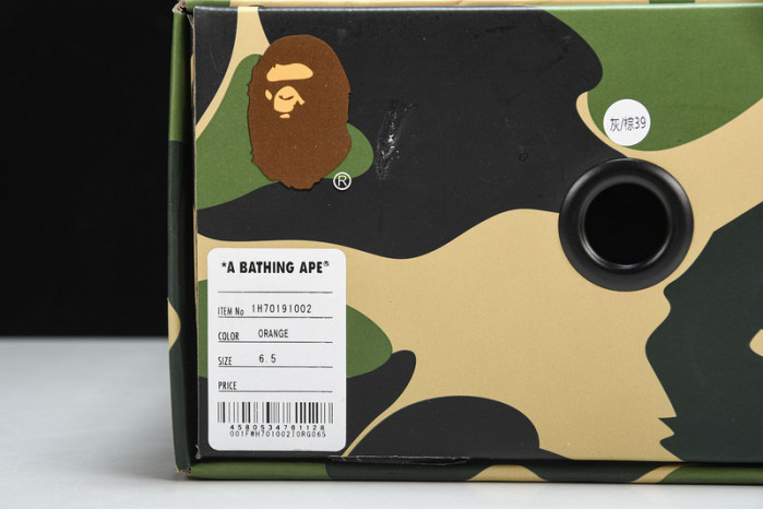a bathing ape bape sta low copshoe bp-044
