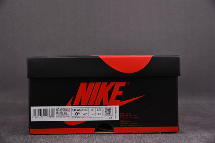 jordan 1 retro high og light fusion red - 555088-603