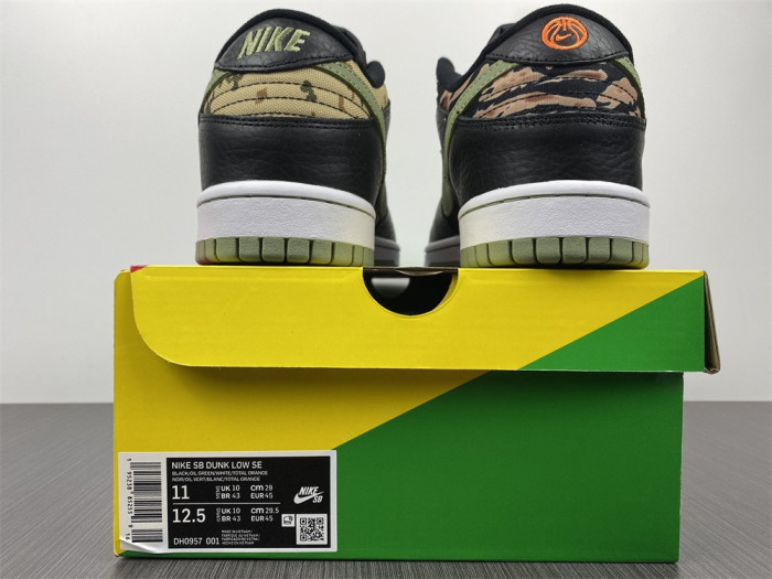 nike dunk low crazy camo - dh0957-001
