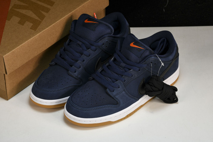 nike sb dunk low navy black gum - cw7463-401