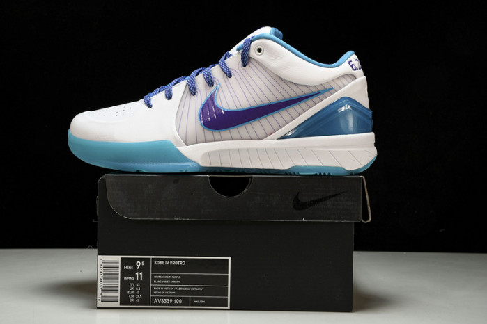 nike kobe 4 protro draft day hornets - av6339-100