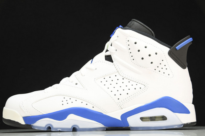 jordan 6 retro sport blue (2014) - 384664-107