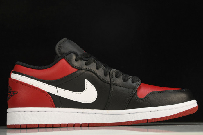 jordan 1 low alternate bred toe - 553558-066