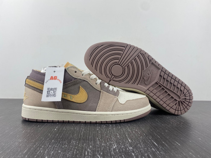air jordan 1 low "inside out" dn1635-200