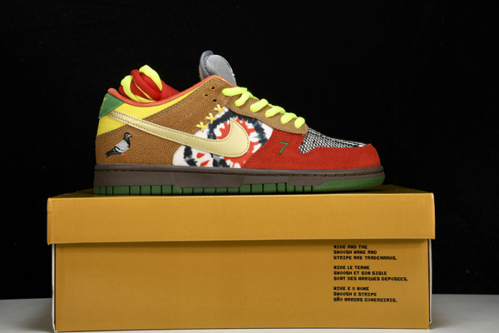 nike sb dunk low what the dunk - 318403-141