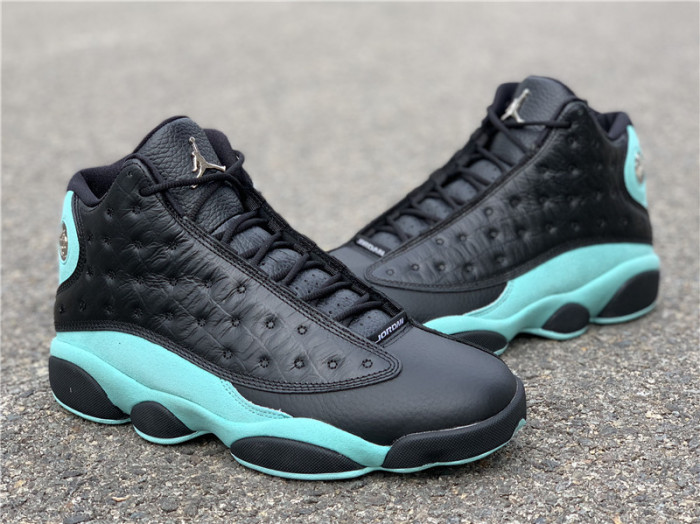 jordan 13 retro black island green - 414571-030
