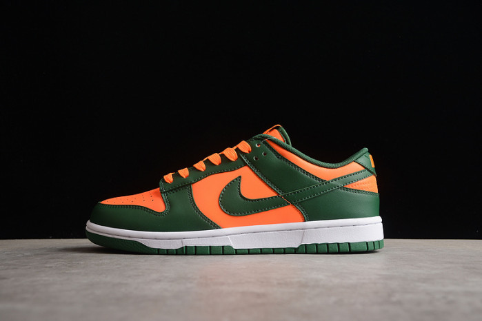 nike dunk low retro miami hurricanes - dd1391-300