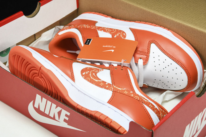 nike dunk low essential paisley pack orange dh4401-103