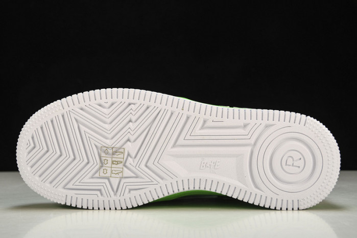 a bathing ape bape sta low copshoe bp-057