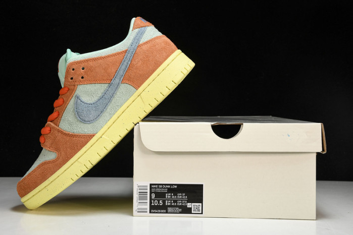 nike sb dunk low "noise aqua" dv5429-800