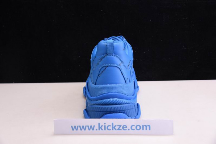 bl triple s trainers blue letters -kickze bl12