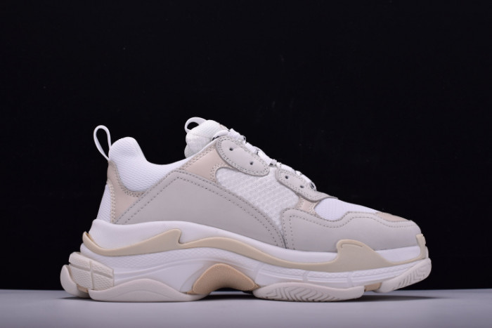 bl 17fw triple s“cream” 490671-w06f1-9000