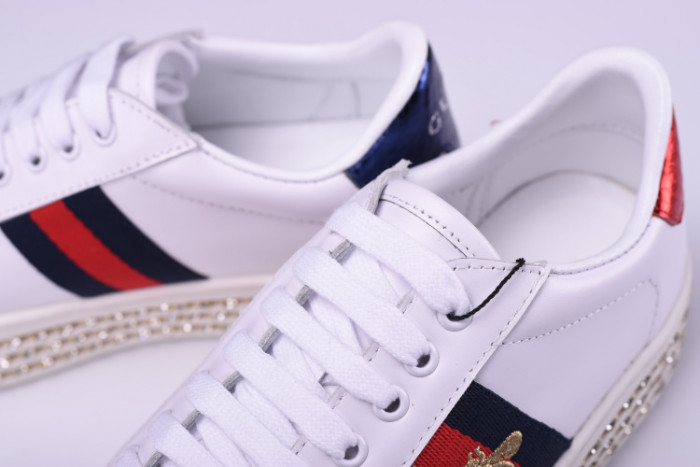 GC Ace Embellished SNEAKER WITH CRYSTALS womens 505995DOPE0