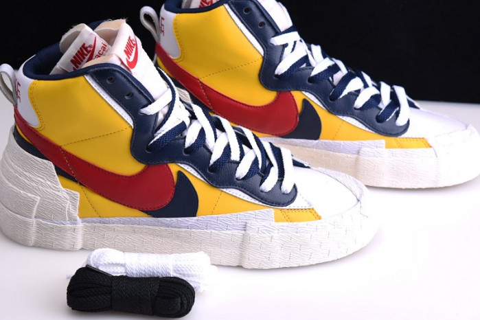nike blazer high sacai snow beach - bv0072-700