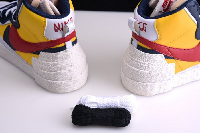 nike blazer high sacai snow beach - bv0072-700