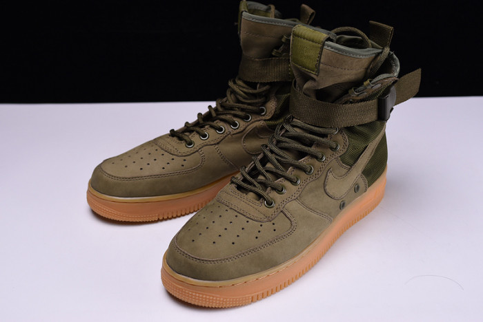 nike sf af1 special field boot air force urban utility olive green mens 859202-339