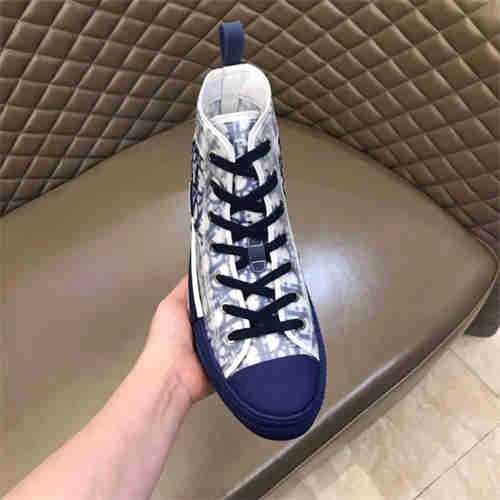 ComfortFit DR B23 HIGH TOP OBLIQUE SNEAKER BLUE 1176