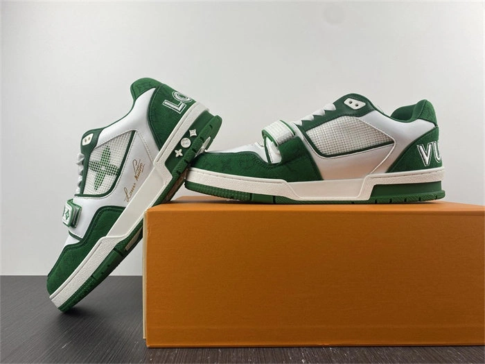 Luis Vitton Trainer Green 1A98V Contemporary 2148